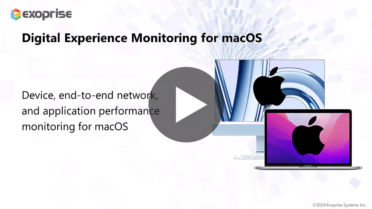 Digital Experience Monitoring for macOS tutorial